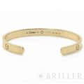CARTIER カルティエ ラブオープン バングル イエローゴールド ダイヤモンド B6029817 1