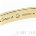 CARTIER カルティエ ラブオープン バングル イエローゴールド ダイヤモンド B6029817 4