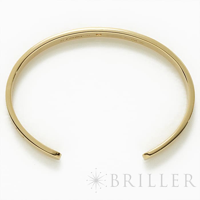 CARTIER カルティエ ラブオープン バングル イエローゴールド ダイヤモンド B6029817 5