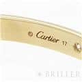 CARTIER カルティエ ラブオープン バングル イエローゴールド ダイヤモンド B6029817 8
