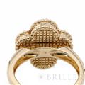 Van Cleef & Arpels ヴァン クリーフ&アーペル アルハンブラ ヴィンテージ アルハンブラ リング イエローゴールド オニキス ダイヤモンド 9号 VCARA41049 12