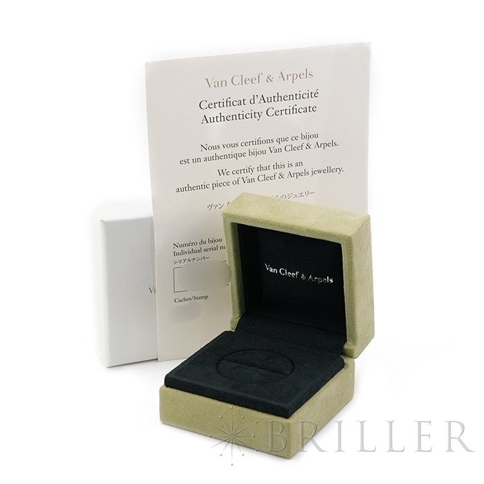 Van Cleef & Arpels ヴァン クリーフ&アーペル アルハンブラ ヴィンテージ アルハンブラ リング イエローゴールド オニキス ダイヤモンド 9号 VCARA41049 6