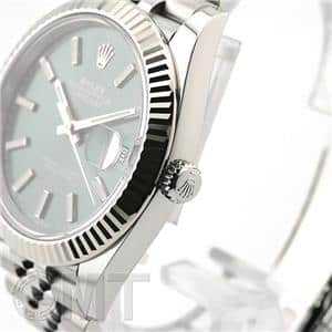 ROLEX ロレックス デイトジャスト 41 126334 ミントグリーン ジュビリーブレスレット