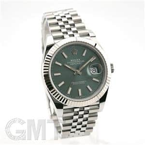 ROLEX ロレックス デイトジャスト 41 126334 ミントグリーン ジュビリーブレスレット