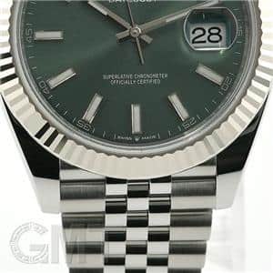 ROLEX ロレックス デイトジャスト 41 126334 ミントグリーン ジュビリーブレスレット