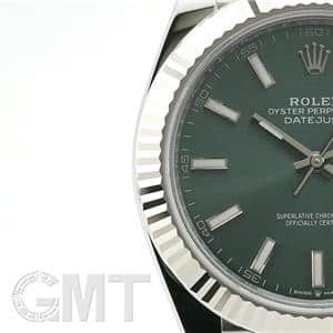ROLEX ロレックス デイトジャスト 41 126334 ミントグリーン ジュビリーブレスレット