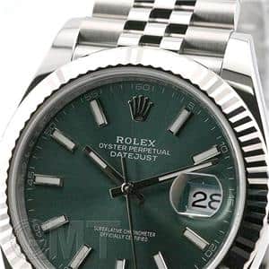 ROLEX ロレックス デイトジャスト 41 126334 ミントグリーン ジュビリーブレスレット