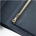 HERMES エルメス ベアン コンパクト エプソン ブルーインディゴ ゴールド金具 4