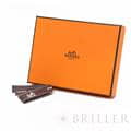 HERMES エルメス ベアン コンパクト エプソン ブルーインディゴ ゴールド金具 7