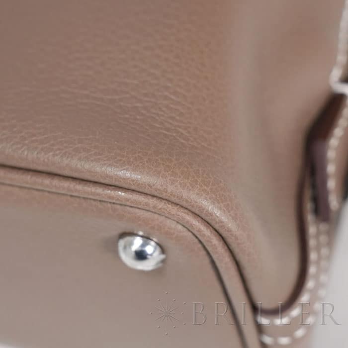 HERMES エルメス ボリード 1923 ミニ エトゥープ エヴァーカラー シルバー金具 23