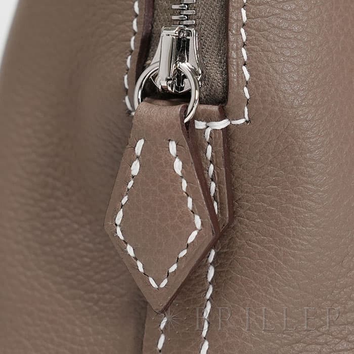 HERMES エルメス ボリード 1923 ミニ エトゥープ エヴァーカラー シルバー金具 3