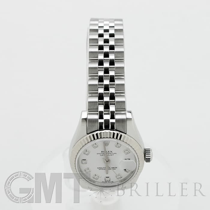 ROLEX ロレックス デイトジャスト 179174G ホワイト ランダムシリアル 11