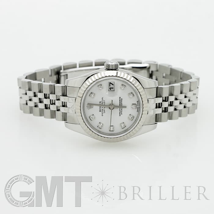ROLEX ロレックス デイトジャスト 179174G ホワイト ランダムシリアル 18