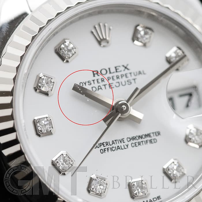 ROLEX ロレックス デイトジャスト 179174G ホワイト ランダムシリアル 5