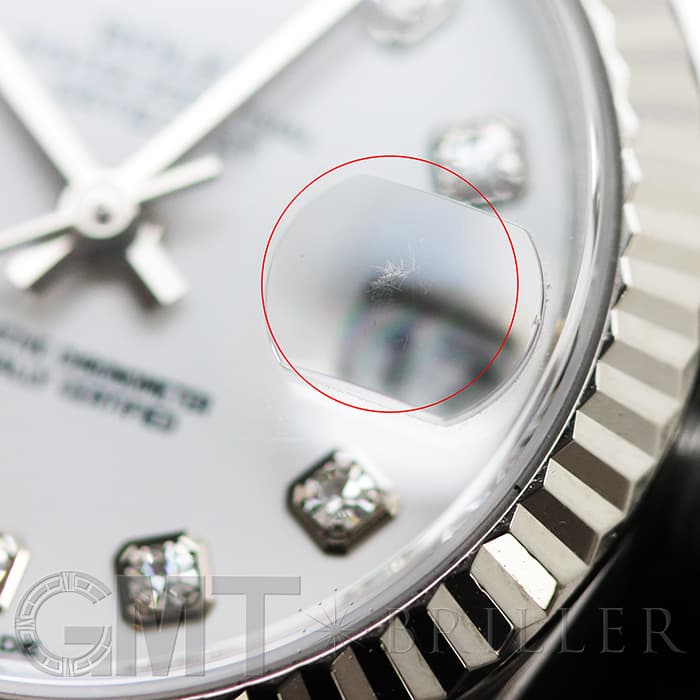 ROLEX ロレックス デイトジャスト 179174G ホワイト ランダムシリアル 6