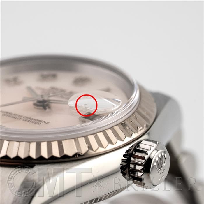 ROLEX ロレックス デイトジャスト 79174NRD ピンクシェル 9