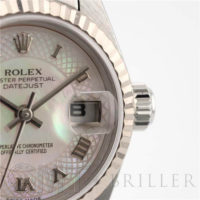 ROLEX ロレックス デイトジャスト 79174NRD ピンクシェル 14