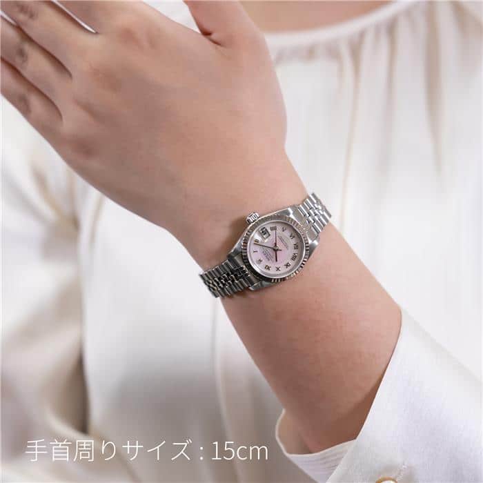 ROLEX ロレックス デイトジャスト 79174NRD ピンクシェル 28