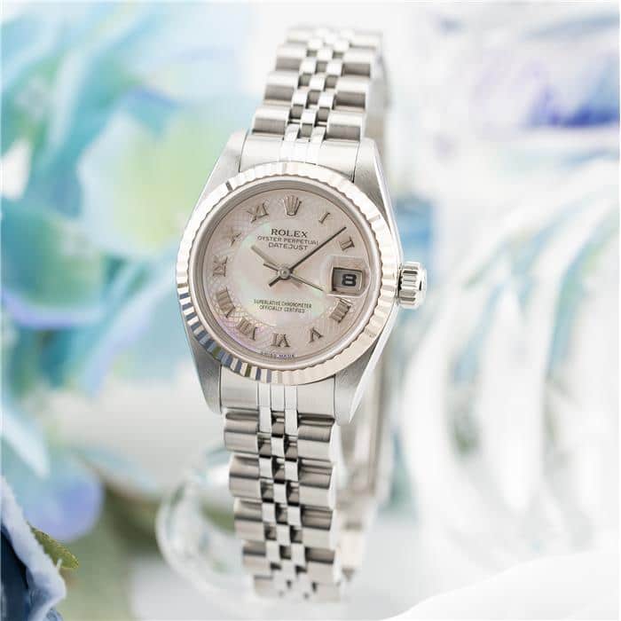 ROLEX ロレックス デイトジャスト 79174NRD ピンクシェル 2