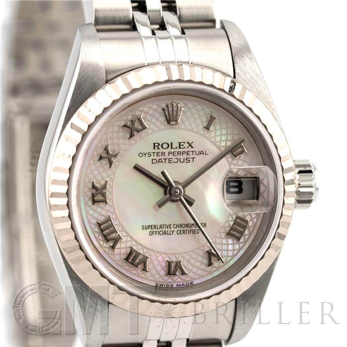 ROLEX ロレックス デイトジャスト 79174NRD ピンクシェル 7