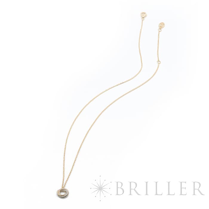 CARTIER カルティエ トリニティ ペンダント ネックレス パヴェ ダイヤモンド ホワイトゴールド イエローゴールド ピンクゴールド B7224808 12