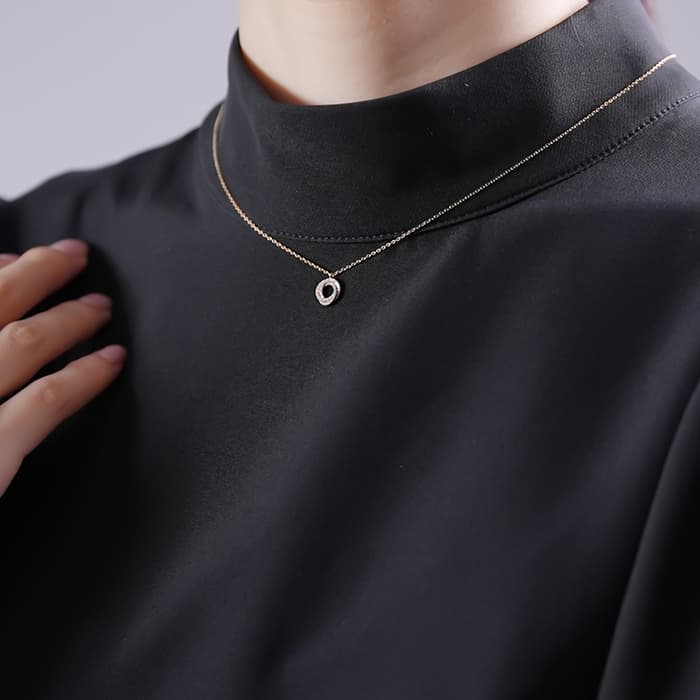 CARTIER カルティエ トリニティ ペンダント ネックレス パヴェ ダイヤモンド ホワイトゴールド イエローゴールド ピンクゴールド B7224808 14