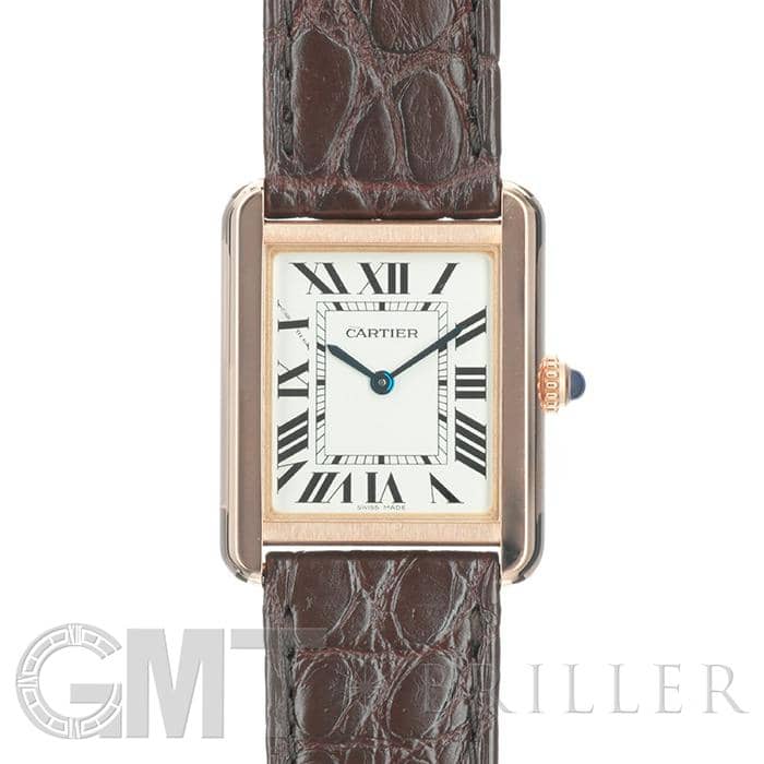CARTIER カルティエ タンク ソロ SM W5200024 ピンクゴールド メイン