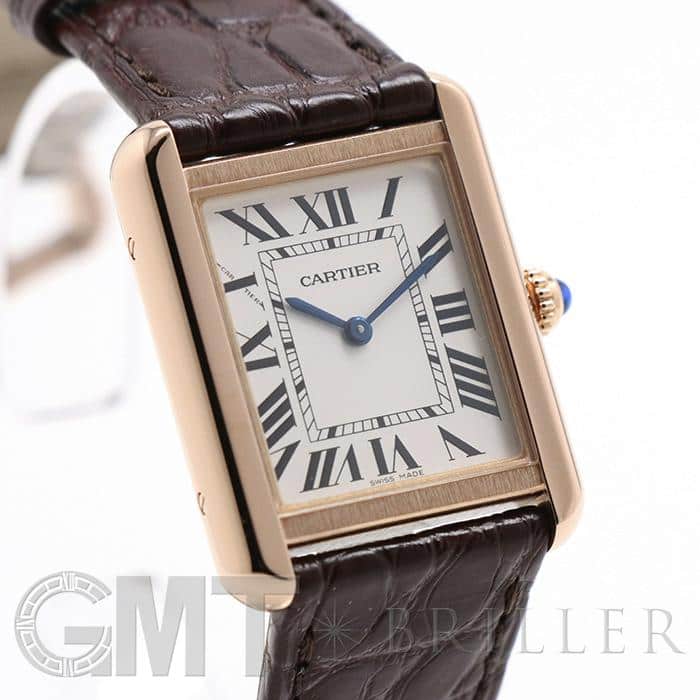 CARTIER カルティエ タンク ソロ SM W5200024 ピンクゴールド 5