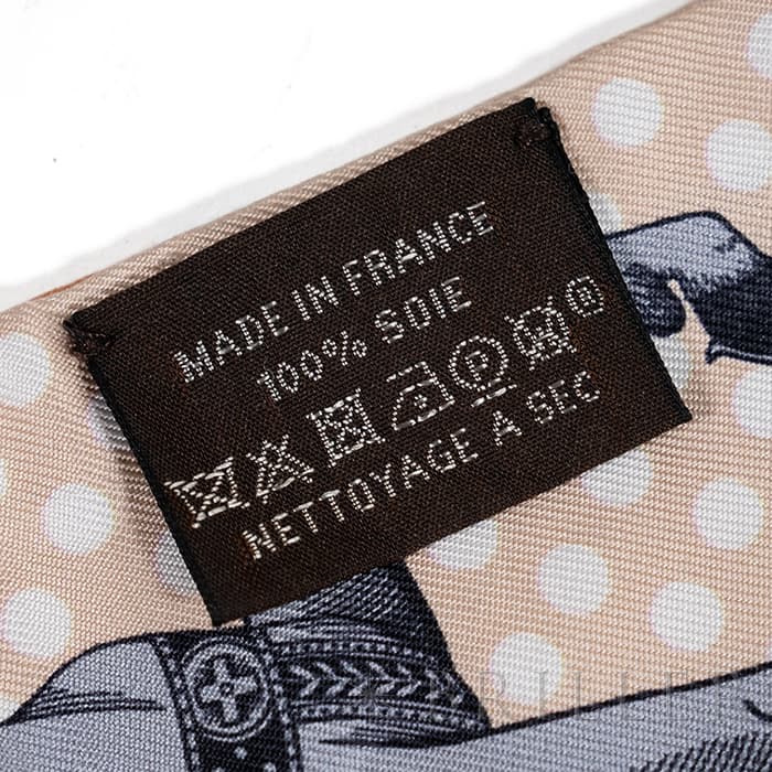 HERMES エルメス ツイリー カヴァリエ・アン・フォルム ベージュ / グレー / テラコッタ 23