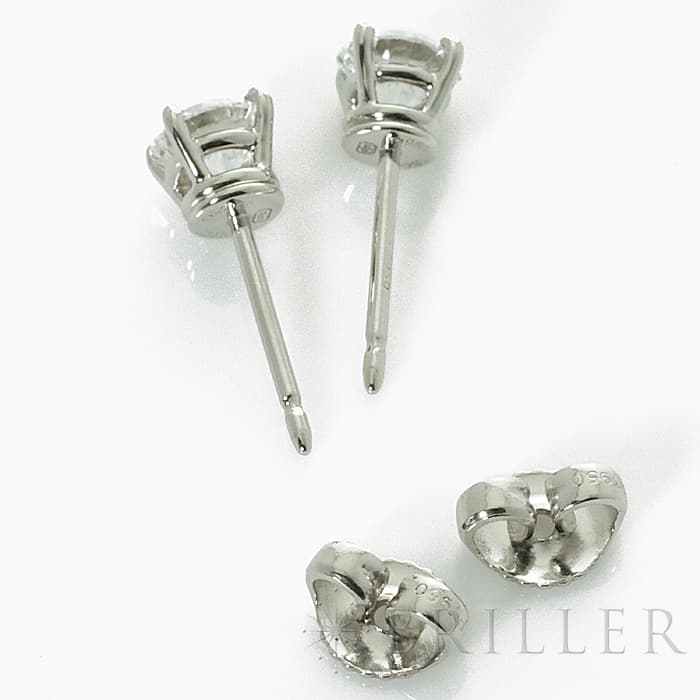 HARRY WINSTON ハリー・ウィンストン その他 ソリティア ピアス プラチナ ダイヤモンド ESDPRD005SI 10