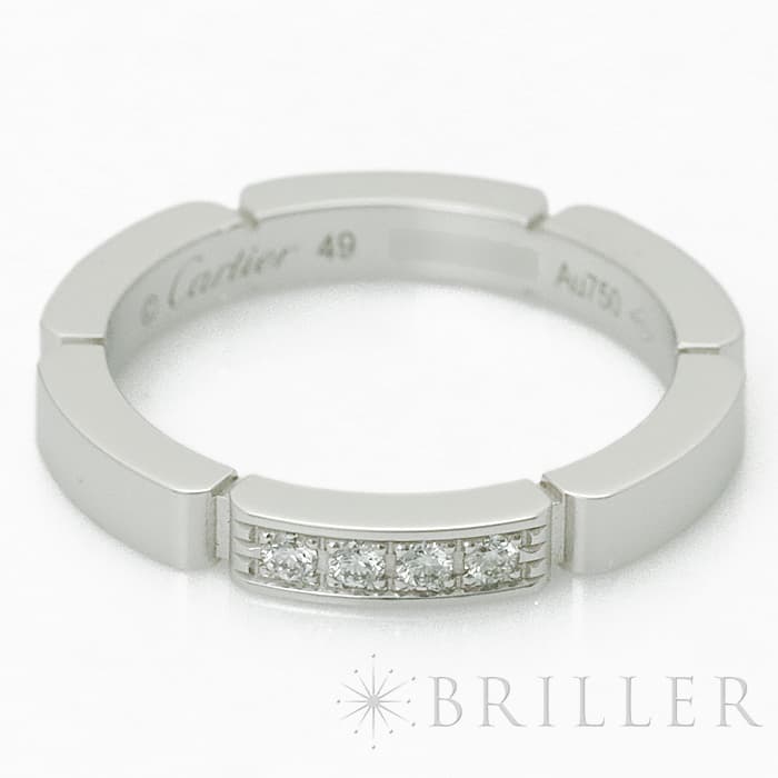 新品)CARTIER カルティエ マイヨン パンテール リング ホワイト