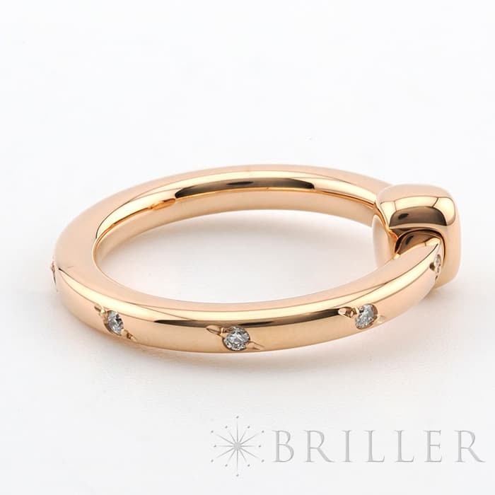 POMELLATO ポメラート ポメラート トゥギャザー ローズゴールド ダイヤモンド PAC5014_O7000_DB000 50 9