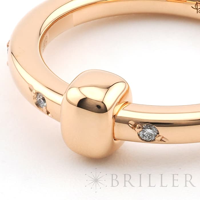 POMELLATO ポメラート ポメラート トゥギャザー ローズゴールド ダイヤモンド PAC5014_O7000_DB000 50 10