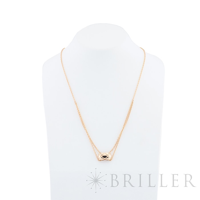 CHANEL シャネル ココ クラッシュ ネックレス ペンダント ベージュゴールド J11356 13