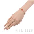 Van Cleef & Arpels ヴァン クリーフ&アーペル ラッキー スプリング ブレスレット 5モチーフ ローズゴールド マザーオブパール VCARP7RR00 13