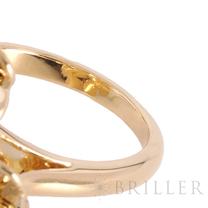 Van Cleef & Arpels ヴァン クリーフ&アーペル フリヴォル リング 8フラワー イエローゴールド ダイヤモンド 13号 VCARB67700 10