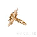 Van Cleef & Arpels ヴァン クリーフ&アーペル フリヴォル リング 8フラワー イエローゴールド ダイヤモンド 13号 VCARB67700 6