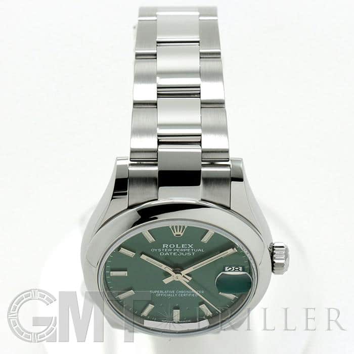ROLEX ロレックス デイトジャスト 278240 ミントグリーン 12