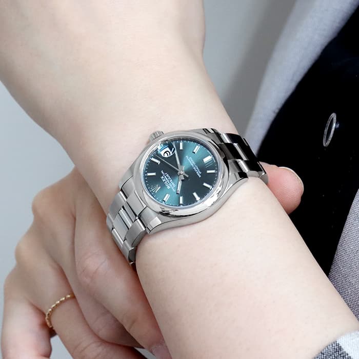 ROLEX ロレックス デイトジャスト 278240 ミントグリーン 28