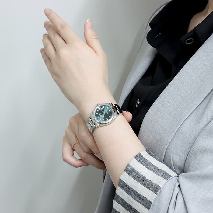 ROLEX ロレックス デイトジャスト 278240 ミントグリーン 29
