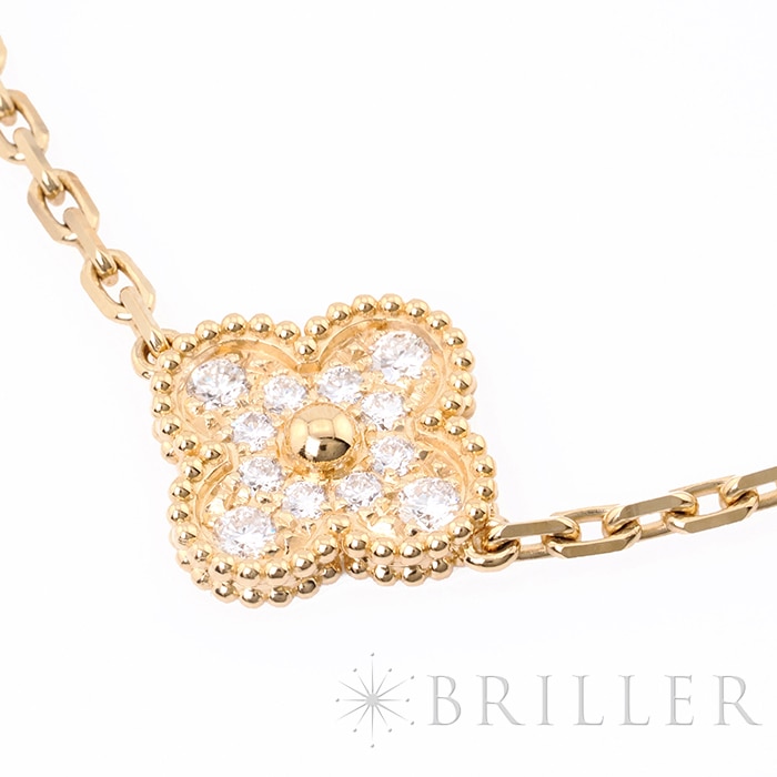 Van Cleef & Arpels ヴァン クリーフ&アーペル アルハンブラ ヴィンテージ アルハンブラ ブレスレット 5モチーフ イエローゴールド ダイヤモンド VCARA41400 3