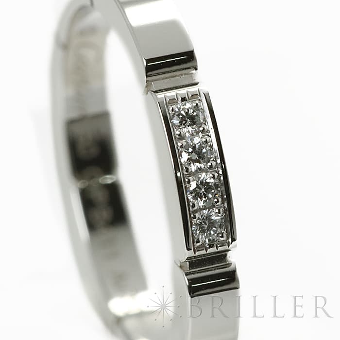 CARTIER カルティエ マイヨン パンテール リング ホワイトゴールド ダイヤモンド4石 10号 B4080400 3