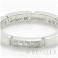 CARTIER カルティエ マイヨン パンテール リング ホワイトゴールド ダイヤモンド4石 10号 B4080400 5