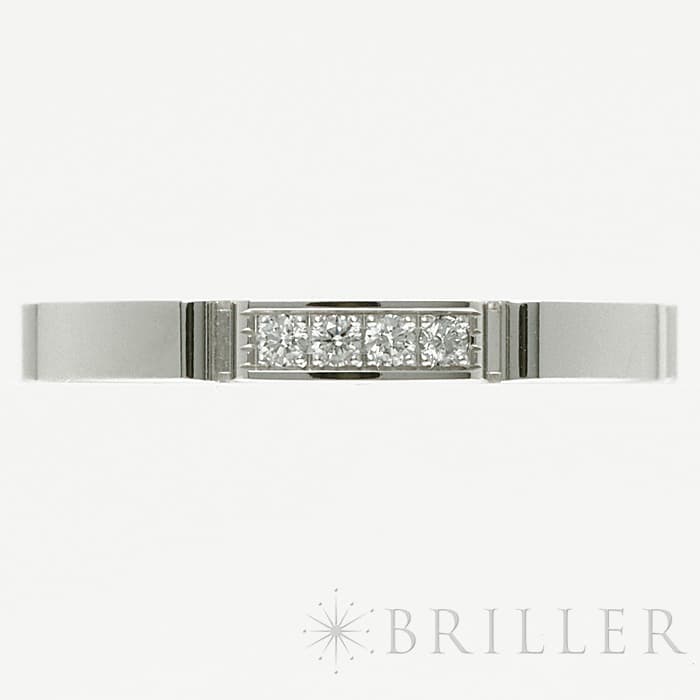 CARTIER カルティエ マイヨン パンテール リング ホワイトゴールド ダイヤモンド4石 10号 B4080400 8