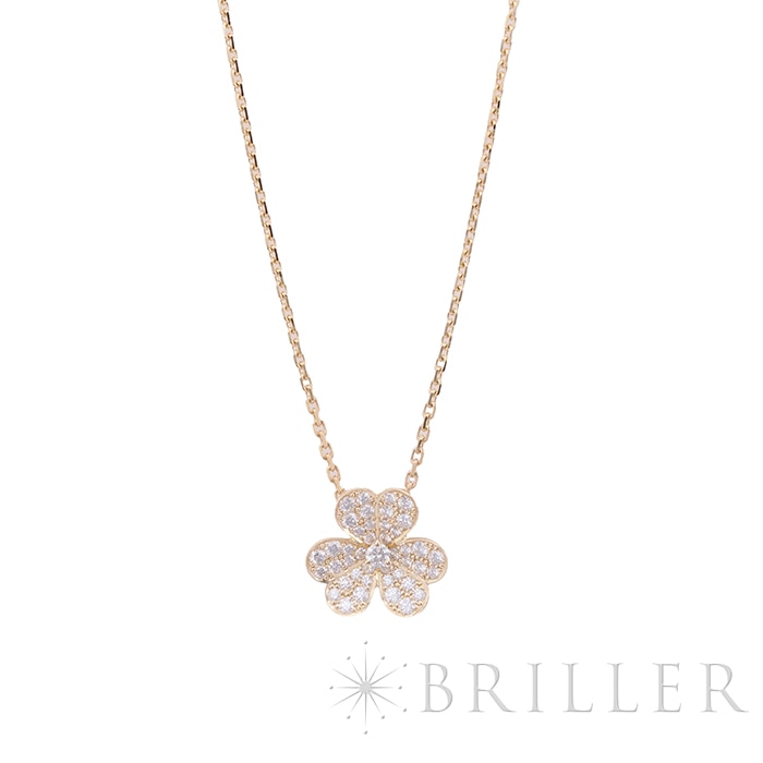 Van Cleef & Arpels ヴァン クリーフ&アーペル フリヴォル ペンダント スモール イエローゴールド ダイヤモンド VCARP2V100 メイン