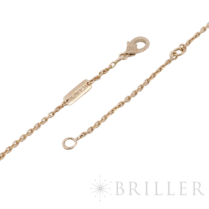 Van Cleef & Arpels ヴァン クリーフ&アーペル フリヴォル ペンダント スモール イエローゴールド ダイヤモンド VCARP2V100 10