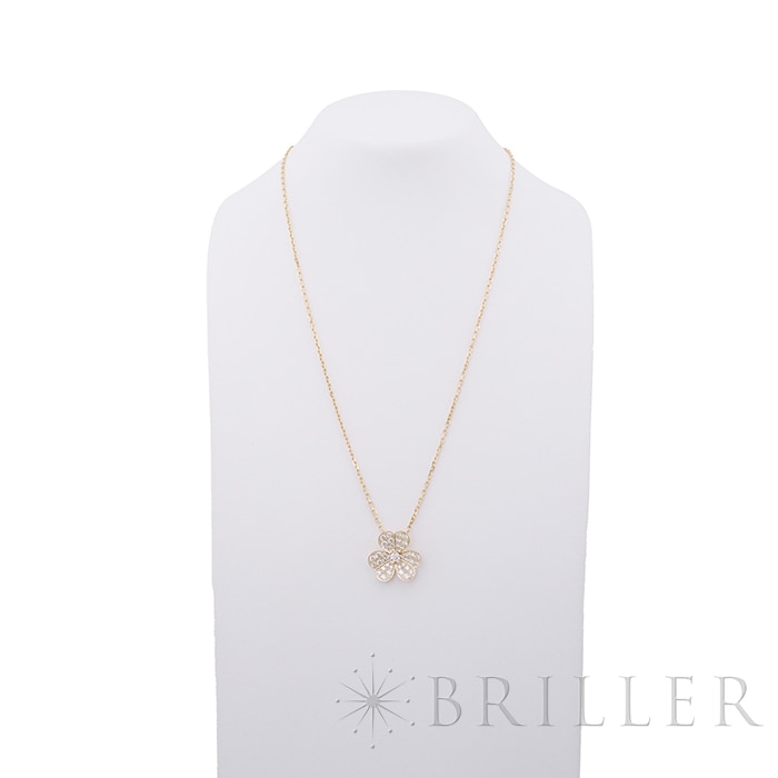Van Cleef & Arpels ヴァン クリーフ&アーペル フリヴォル ペンダント スモール イエローゴールド ダイヤモンド VCARP2V100 13