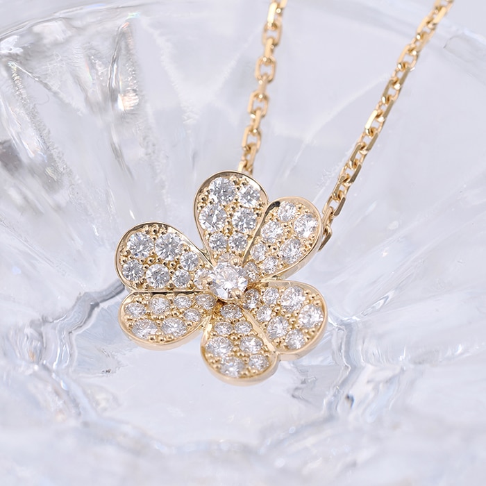 Van Cleef & Arpels ヴァン クリーフ&アーペル フリヴォル ペンダント スモール イエローゴールド ダイヤモンド VCARP2V100 2