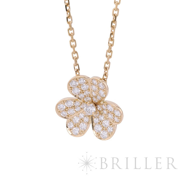 Van Cleef & Arpels ヴァン クリーフ&アーペル フリヴォル ペンダント スモール イエローゴールド ダイヤモンド VCARP2V100 4