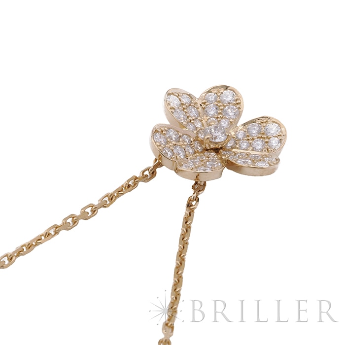 Van Cleef & Arpels ヴァン クリーフ&アーペル フリヴォル ペンダント スモール イエローゴールド ダイヤモンド VCARP2V100 8